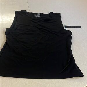 NWT Tahari Women's Black Sleeveless Top